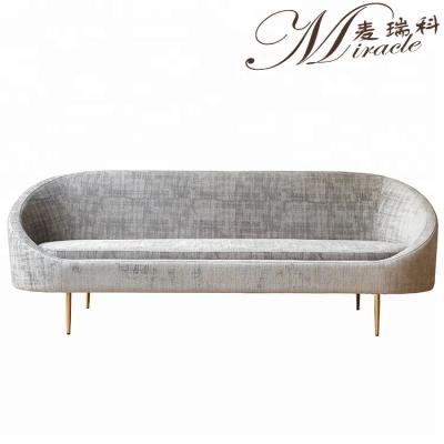 China Chesterfield SOFA Living Room Furniture Sofa Set Gray Velvet Chesterfield Sofa for sale