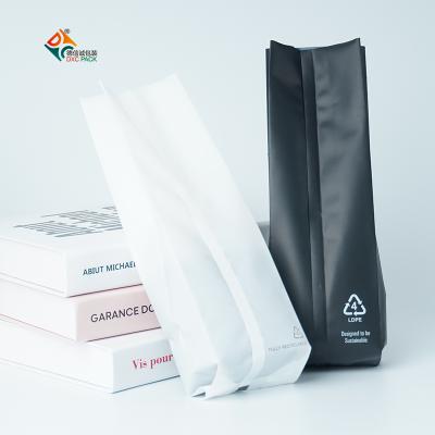 China DXC 1000g Recyclable Hot Seal Reusable Coffee Bag Gusset Packaging Side Pouch With Valve for sale