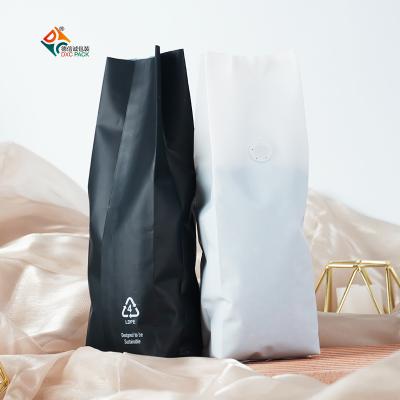 China DXC 1000g Recyclable Side Gusset BagPouch Perfect For Coffee Beans With Valve for sale