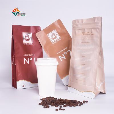 China Custom Digital Moisture Proof Printing Coffee Bags Food Grade 2kg 50g 100g 250g 340g 500g 1kg Customized Plastic Packaging Bag for sale