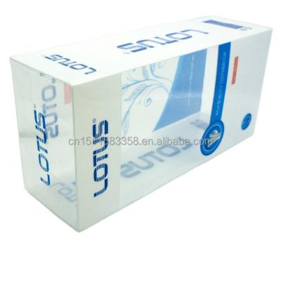 China Recyclable UV Offset Printing Clear Toothbrush Shower PVC Box for sale