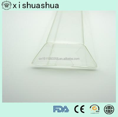 China Recyclable Double Toothbrush Transparent PVC Box for sale