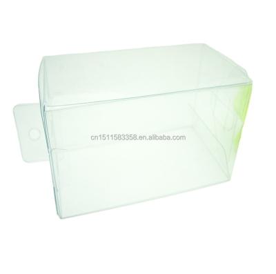 China Wholesale Price Recyclable Clear PVC Plastic Box With Top And Bottom Caps for sale