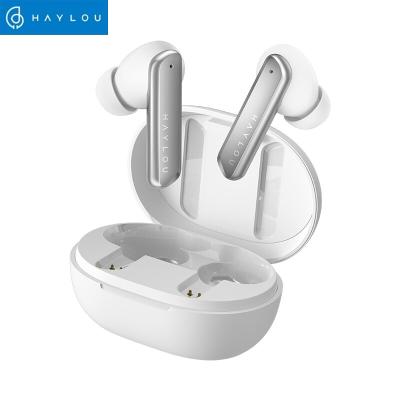 China Real Wireless Earbuds True Waterproof Earbuds tws Wireless Earbuds Haylou W1 With Two Case Hands Charging Earphone Free for sale