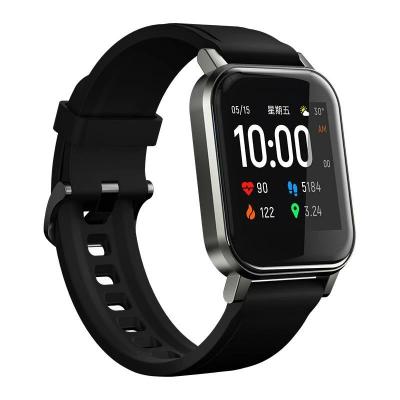 China Global Touch Screen Version Ls02 Smart Watch Ip68 Waterproof 12 Sports Heart Rate Monitoring Message Call Reminder Ls02 Smart Watch for sale