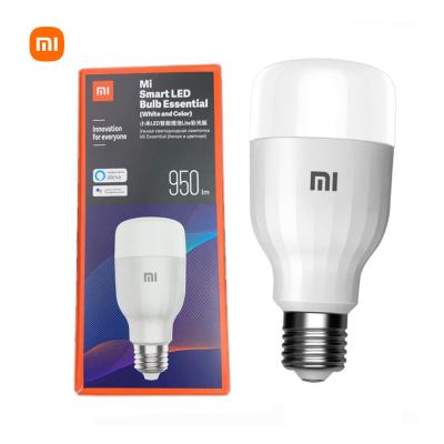 China Xiaomi Led Bulb 950lm WiFi MI LED Smart RGB Light Essential White Color E27 Led Raw Material RGB Bulbs for sale