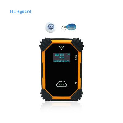 China HUAguard HUA-K2 GPRS Security Guard Smart Watch Scanner System for HUA-K2 Tower Guard for sale