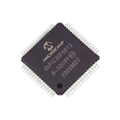 China Purechip dsPIC30F6013A-30I/PF TQFP80 IC electronic components standard original chips integrated circuits in stock dsPIC30F6013A-30I/PF for sale