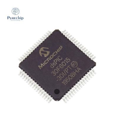 China Purechip dsPIC30F6015-30I/PT TQFP64 IC Electronic Components Standard Original Chips Integrated Circuits In Stock dsPIC30F6015-30I/PT for sale