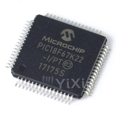 China Purechip standard PIC18F67K22-I/PT QFN64 new and original in electronic components current integrated circuit IC PIC18F67K22-I/PT for sale