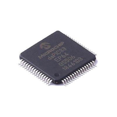 China New &Original Purechip DSPIC33EP64GS506-I/PT QFP64 standard in electronic components stock integrated circuit IC DSPIC33EP64GS506-I/PT for sale