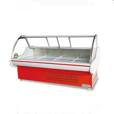 China Single-Temperature Commercial Supermarket Shop Meat Display Freezer Deli Meat Showcase for sale