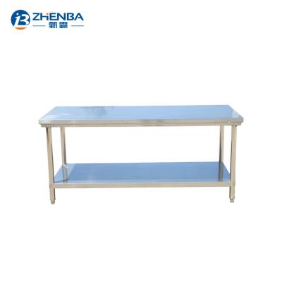 China Commercial Kitchen Durasteel Stainless Steel Kitchen Table Counter Prep for sale