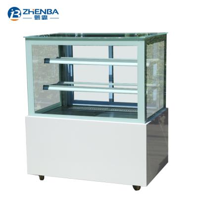 China New Single-temperature Design Multi-layer Cake Display Refrigerator Showcase Display Cooler For Bakery Tea Shop for sale