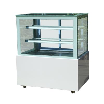 China Single-temperature Refrigerator Cake Display Fridge Showcase Bakery Display Cabinet Refrigerator for sale