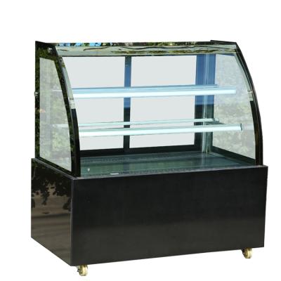 China Chiller Single-temperature CE Certificate Cake Display Showcase Bakery Showcase Refrigerator for sale