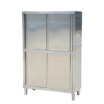 China Modern kitchen cupboard cabinet stainless steel cupboard steel design for tableware for sale