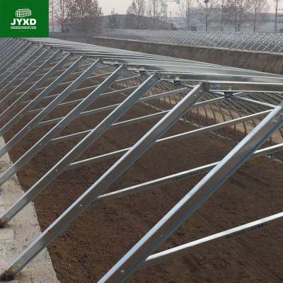 China Vegetable Agriculture 4 Seasons Greenhouse Hot Steel Frame Customized for sale