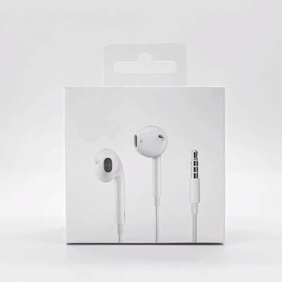 China Perfect Sound Original Quality 3.5mm Cable Earphone Jack Earphone Earpod For Apple Handsfree In-Ear Headset For iPhone 6 Se 5s 6s iPad iPod for sale