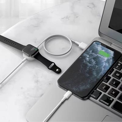 China Hot Conveient 2022 USB C Safe Watch Charger Magnetic Portable Wireless Charger Type C For Smart Watch For Apple Watch 7 Series Se 6 5 4 3 2 1 for sale