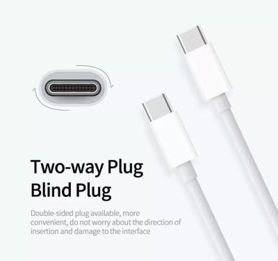 China OEM Fast Charging Speed ​​USB-C Charger Cable 20W Charging Line 1M Type C Fast Charging Palladium To USB C Cable iPad For Mobile Phones for sale