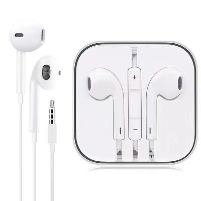 China Good Healthy Cheap Earphone Jack 3.5mm Cable Earpod For Apple In-Ear Handsfree Earphone For iPhone 6 Se 5s 6s iPad iPod for sale