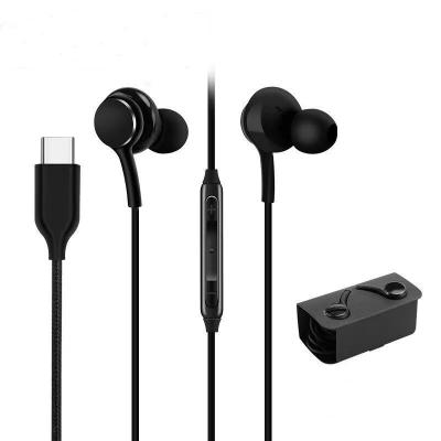 China New Arrival Perfect Sound In-Ear With Mic Wired Headset Earphone Type C Earphone For Note 10 S21 S20 For AKG Earphone for sale