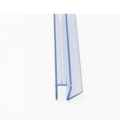 China Shower Room PVC Bathroom Tempered Glass Door Liquid Stopper Glass Frameless Rubber Strip for sale