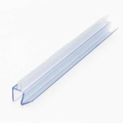 China Factory price pvc shower room rubber strip sliding door glass waterproof seal for shower door for sale