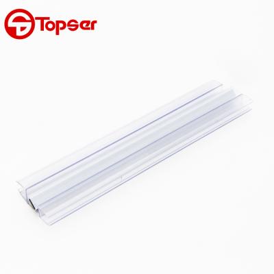 China Factory price pvc shower room rubber strip sliding door glass waterproof seal for shower door for sale