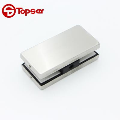 China Glass door 304 stainless steel glass patch fitting for 12mm tempered glass door for sale