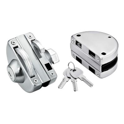 China Double door factory price glass side glass door lock double for glass door for sale