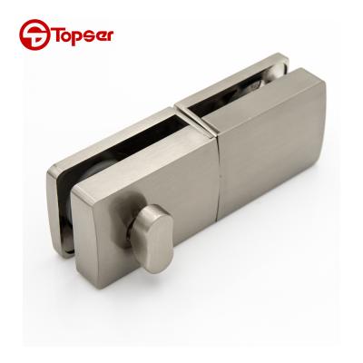 China Durable Factory Price Hardware Indicator Toilet Glass Door Lock for sale