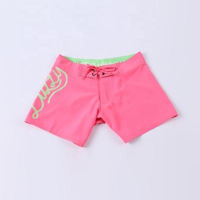 China Sexy Women Spandex / Polyester Beach Girls Red Sexy Mini Board Shorts In Tight For Women for sale