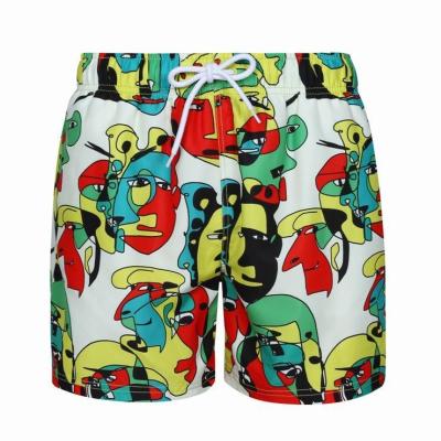 China Summer Mens Designer Shorts QUICK DRY Colorful Swimwear Colorful Turkey Custom Swim Trunks for sale