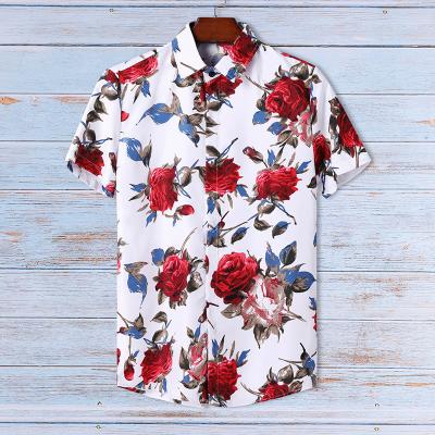 China Wholesale Custom Print Mens Breathable Beach Shirts for sale