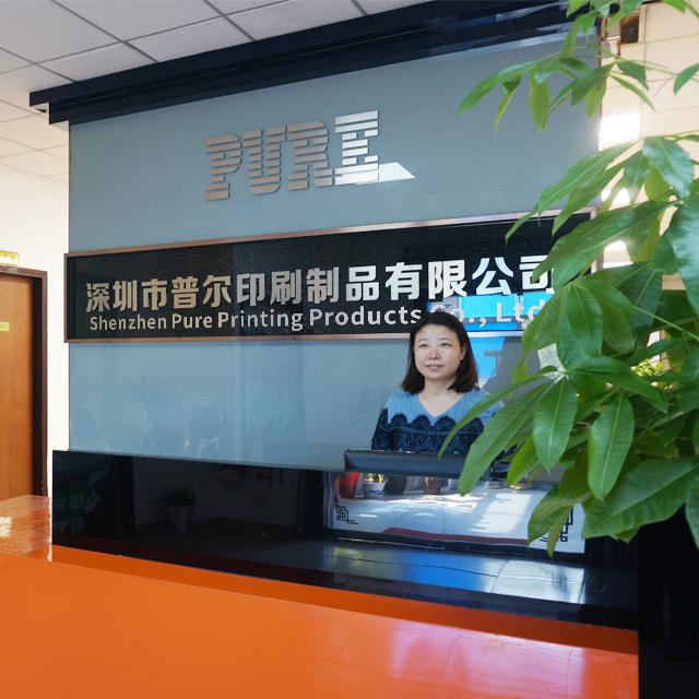 Verified China supplier - Shenzhen Pure Printing Products Co., Ltd.