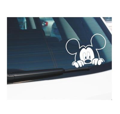 China Eco-friendly 3m color vinyl animal cartoon die cut vinal anime car sticker for sale