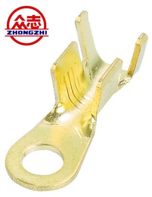 China China Products DJ431-5F Brass Automotive Battery Ring Type Terminal Spade Connector Hook for sale