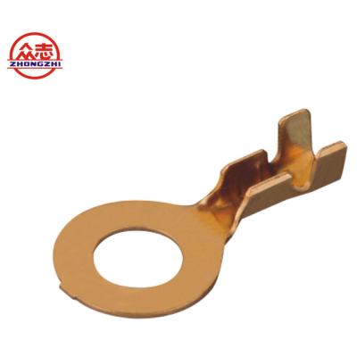 China DJ431-6A Brass Automotive Terminal Ring Type Terminal Cable Lug for sale