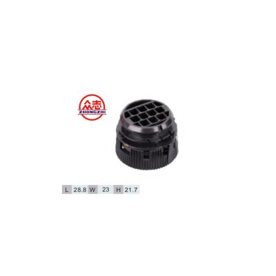 China Automotive Zhejiang Zhongzhi Auto 05180EV10M 10 Pin Black Female Connector Wire Harness Connector for sale