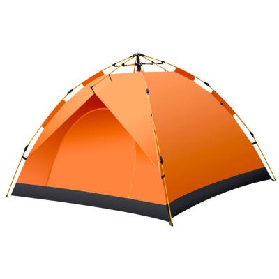 China Camouflage Game 3-4 Person Sleep Open Outdoor Portable Folding Camping Tent / Bed Single Layer Automatic Speed ​​Field for sale