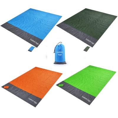 China Outdoor Camping Beach Sand Conpact Beach Blanket Waterproof SandProof Portable Beach Mat Free Mat for sale