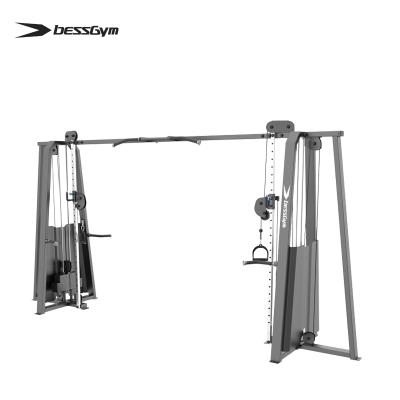 China Eco - Friendly Commercial Multi Function Gym Hammer Strength Adjustable Cable Crossover for sale