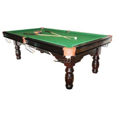 China New English Style International Standard Billiard Table High Quality Billiard Table 2.6*1.43*0.85(m) for sale