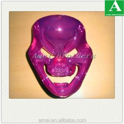 China OEM PVC / PET Recyclable Plastic Mask Vacuum Thermoformed Products For Masquerade Mask for sale