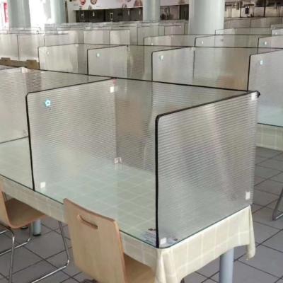 China Eco-friendly Transparent Office/Isolation Separation Workstation Hotel School Office Cashier Isolation Board Protective Acrylic Plate for sale