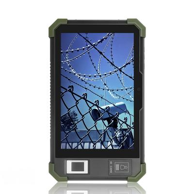 China HG805G Shockproof 4G 8 Inch Android IP65 Industrial Rugged Tablet With Fingerprint Recognition Military ISO TCS1 for sale