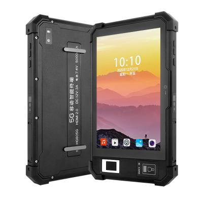 China Cheap Rugged OS 4G LTE GPS IP65 Android 9 Tablet PC Rugged Waterproof Shockproof Industrial Tablet PC 8 inch for sale