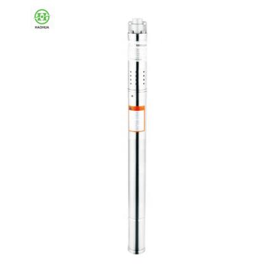 China Drinking Water Treatment 2QG / 3QG AC DC Stainless Steel Solar Power Submersible Water Pumps For Irrigation zu verkaufen